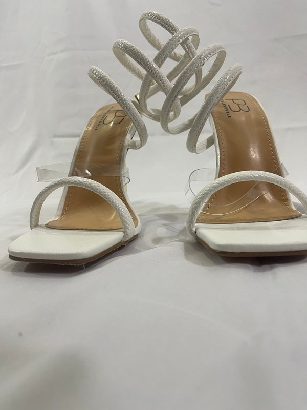 Elegant Flared Heels Statement Shoe